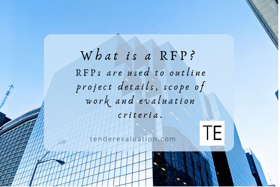 What Is An RFP? Tender Evaluation