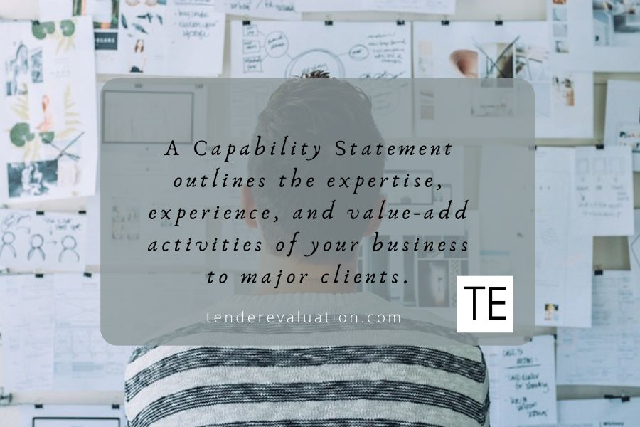 what is a capability statement tile 1